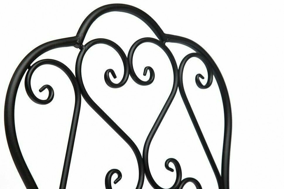 Стул Secret De Maison Love Chair стальной сплав, 43х48х91см, черный - фотография № 5