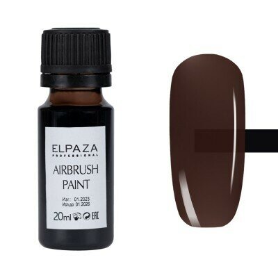 ELPAZA полупрозрачная краска для аэрографии и ногтей Airbrush Paint 20 мл C-14