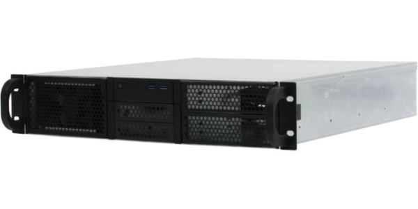 Procase RE204-D2H5-A-48 Корпус 2U server case,2x5.25+5HDD, черный, без блока питания(2U,2U-redundant), глубина 480мм, ATX 12x9.6