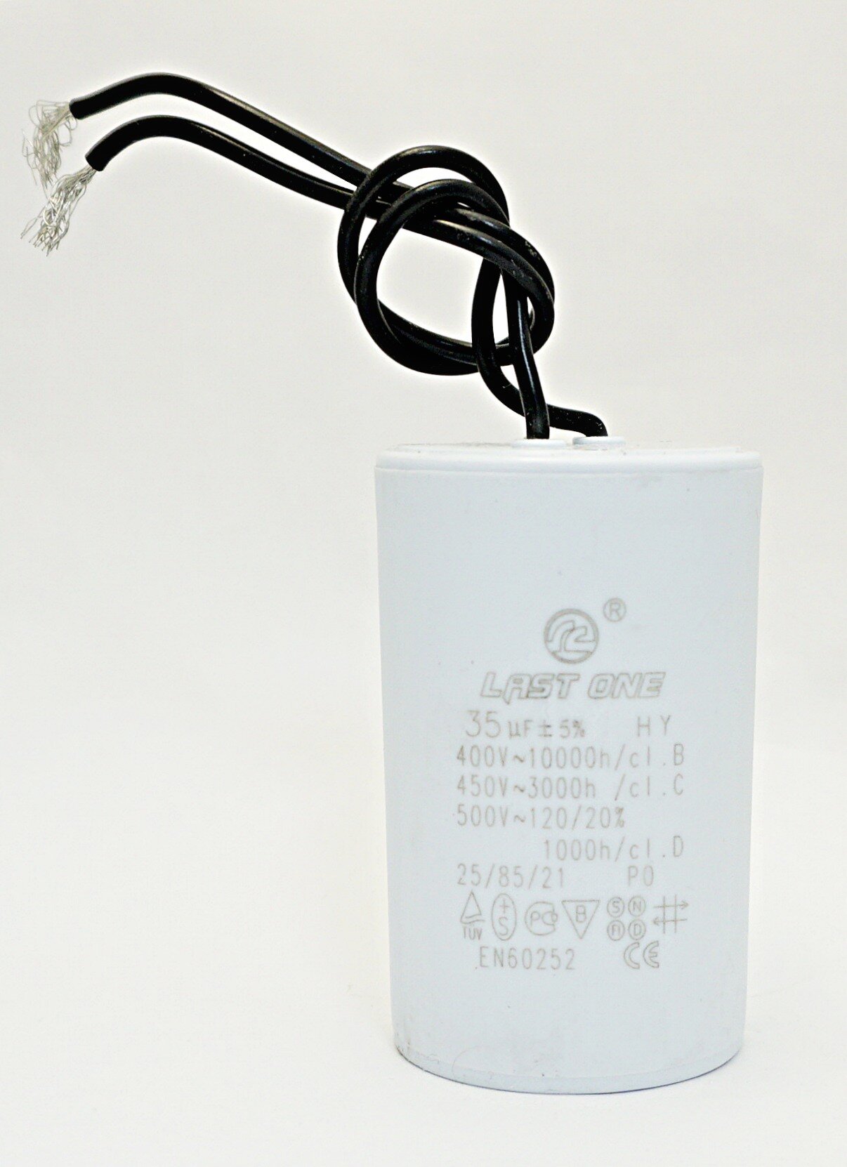 CBB-60 35 µF 450VAC (45x70) 5% с гибкими выводами конденсатор пусковой