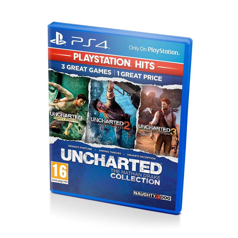 Uncharted The Nathan Drake Collection Playstation Hits (PS4/PS5, русские субтитры) русские субтитры
