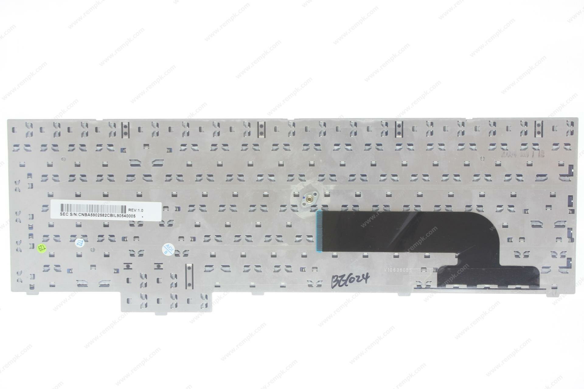 Клавиатура для ноутбука Samsung X520, черная