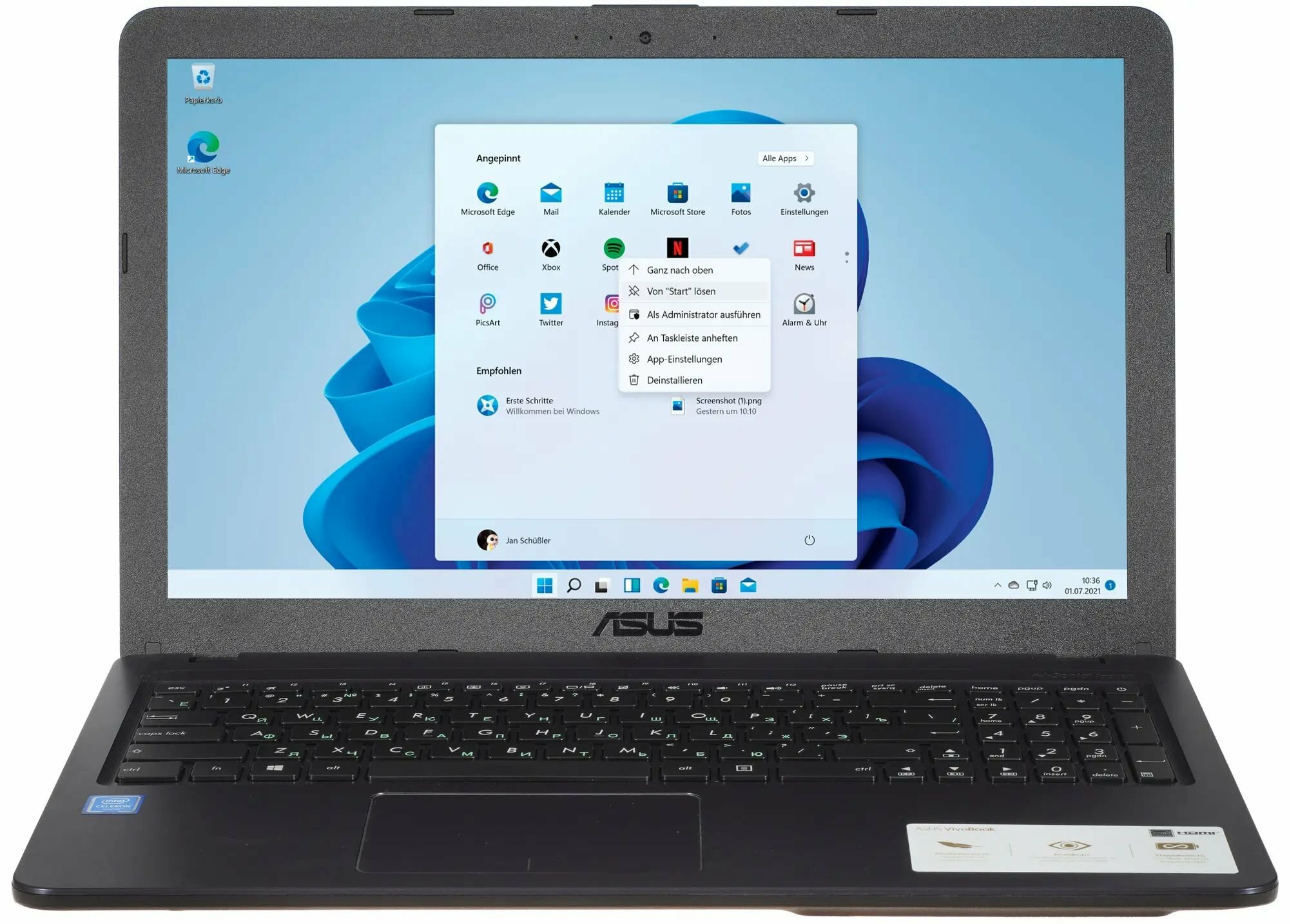 Ноутбук Asus X543MA-DM1385W (90NB0IR7-M003D0)