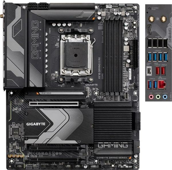 Материнская плата GigaByte X670 GAMING X AX Socket AM5 AMD X670 4xDDR5 3xPCI-E 16x 4xSATA III ATX Retail