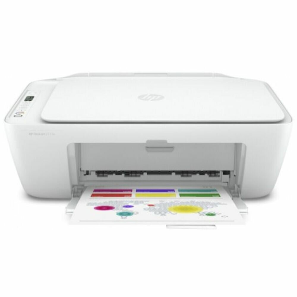 МФУ струйное HP DeskJet 2710 26K72B, цветн., A4, белый