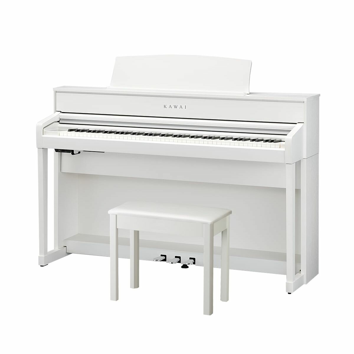 Цифровое пианино с банкеткой Kawai CA701 W