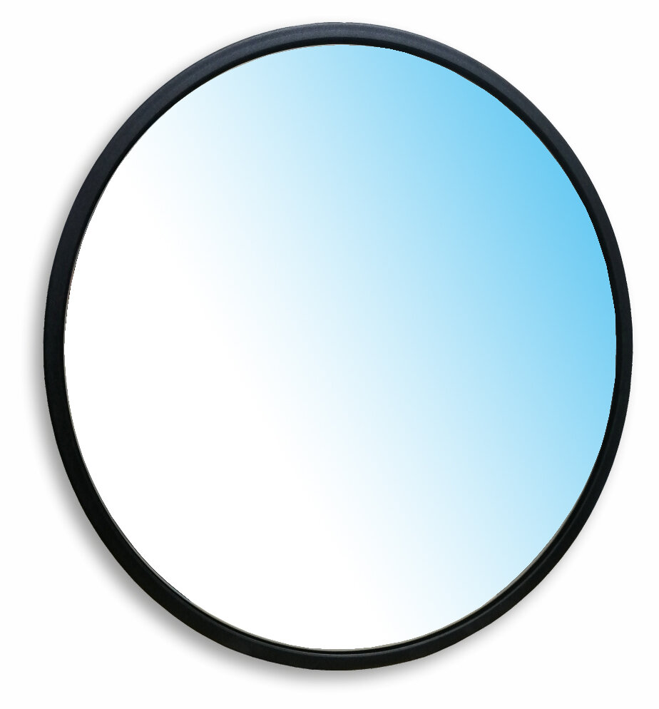 Зеркало Azario ФР-00001425 Манхэттен-Лофт Зеркало подвесное, 77х77 см, черное