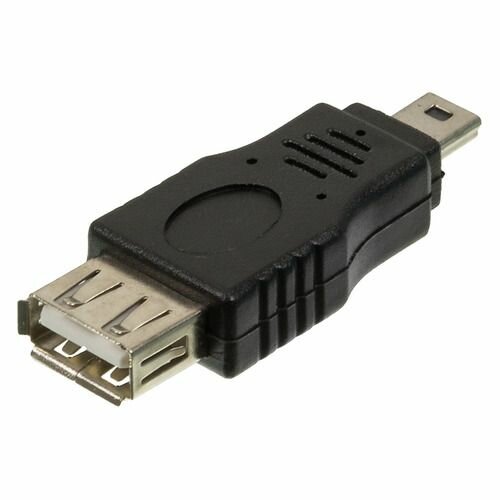Переходник Ningbo mini USB B (m) USB A(f) - фото №1