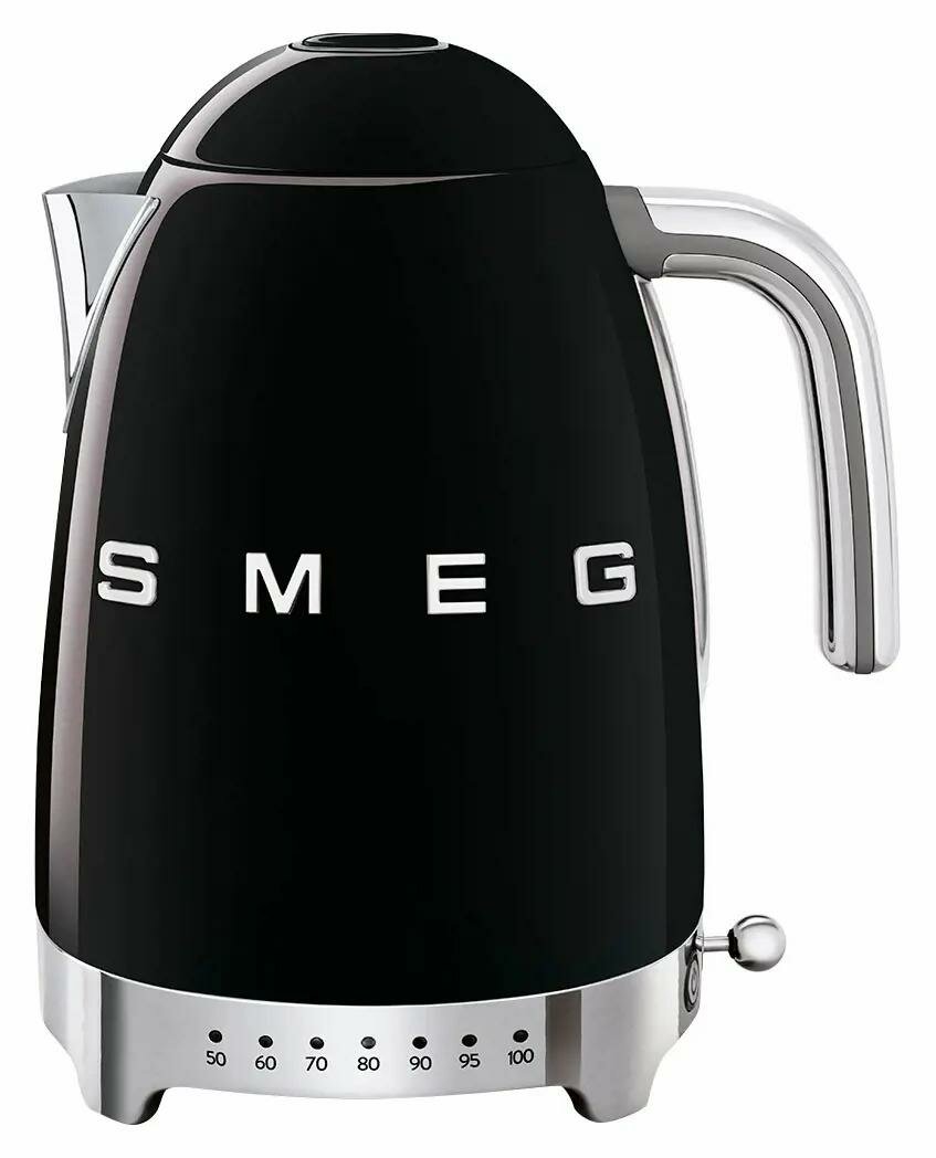 Электрочайник Smeg KLF04BLEU, черный