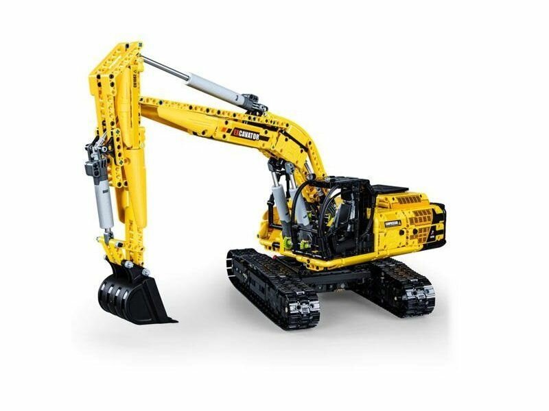 Конструктор CADA полнофункциональный экскаватор 1/20 (1702 детали) - C61082W