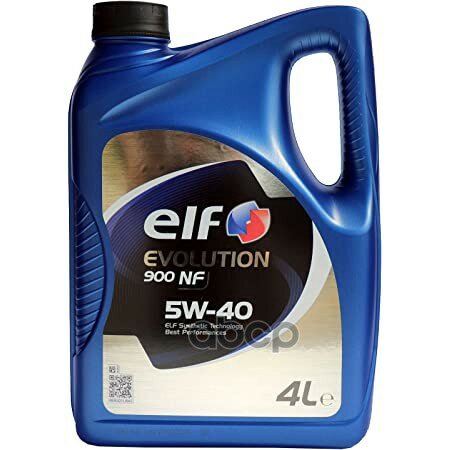 Масло Мотор. 4 Л., Elf Evolution 900 Nf 5w-40 ( 213 909 ) ELF арт. 213909