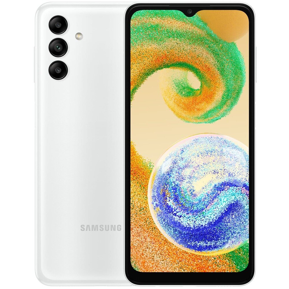 Смартфон Samsung Galaxy A04s 64 ГБ белый