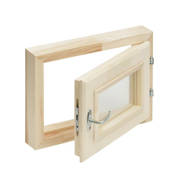 Окно, 40×30см, двойное стекло липа - фотография № 4
