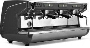 Кофемашина Nuova Simonelli Appia Life Appia LIFE 3gr S 220V black+high groups+economizer