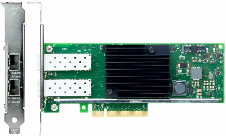 Сетевая карта Lenovo Intel X710-DA2 PCIe 10Gb 2xSFP+ - фото №1