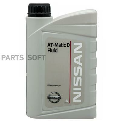 NISSAN Масло трансмиссионное MATIC D FLUID 1L KE90899931