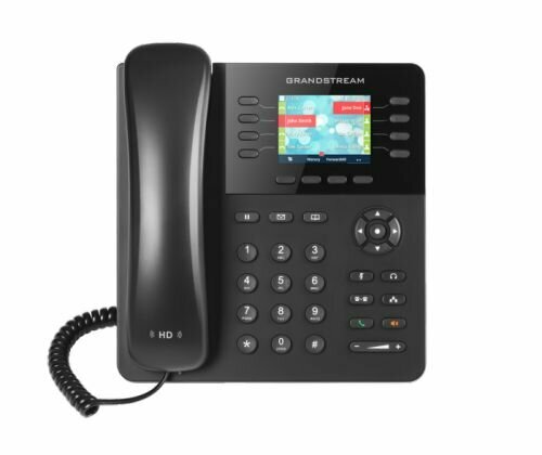 Телефон VoiceIP Grandstream GXP-2135 8 линий/4аккаунта, 2xEthernet 10/100/1000 Мб/сб PoE, HD Audio, TFT LCD-дисплей 320x240