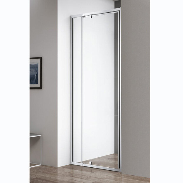 Душевая дверь Cezares Variante B 1 120/130 C Cr прозрачное стекло, профиль хром