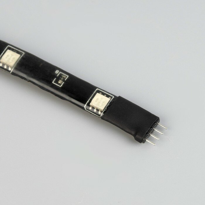Комплект светодиодной ленты Luazon Lighting 5 м, IP65, SMD5050, 30 LED/м, USB, пульт ДУ, приложение, RGB - фотография № 8