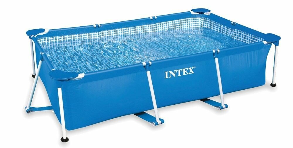 Каркасный прямоугольный бассейн Intex 28270 Синий