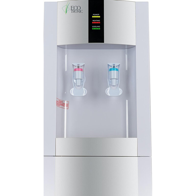 Кулер для воды напольный Ecotronic H1-LF White с холодильником - фотография № 13