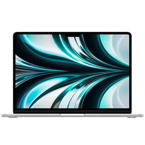 13.6" Ноутбук Apple MacBook Air 2022 2560x1664, Apple M2, SSD 512 ГБ, Apple graphics 10-core, серебристый MLY03