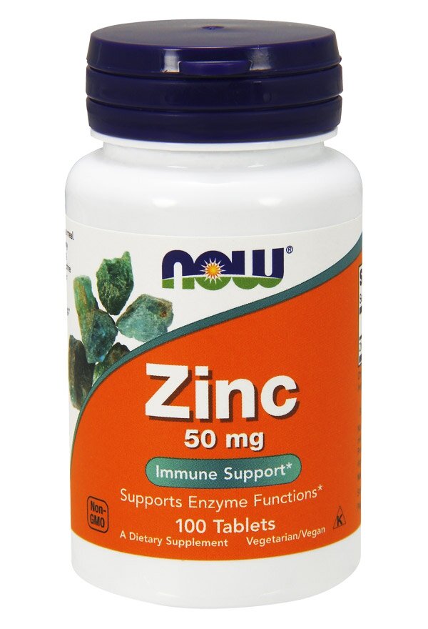 NOW Zinc Gluconate 50 mg (100 )