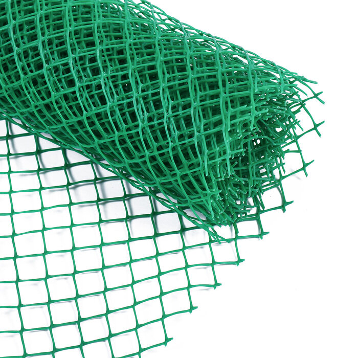 Сетка садовая, 0.5 × 5 м, ячейка 15 × 15 мм, пластиковая, зелёная, Greengo - фотография № 6