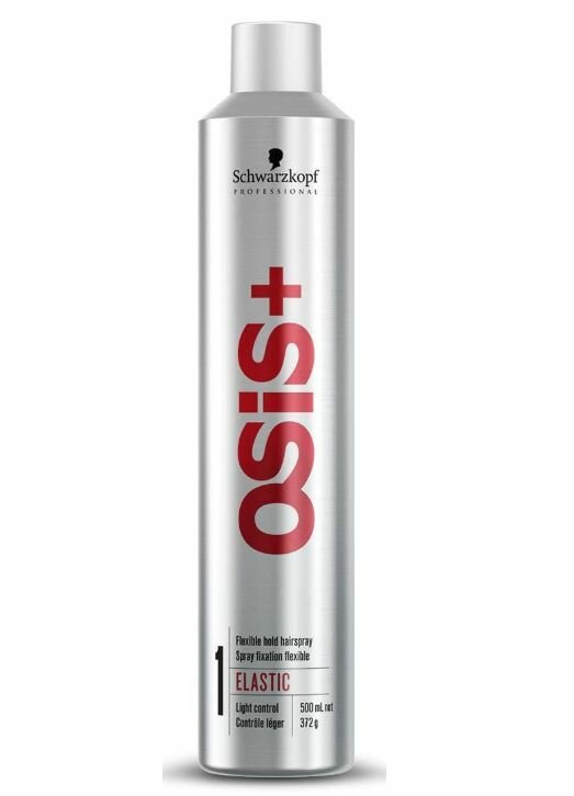 Лак для волос эластичной фиксации Schwarzkopf Professional Osis Elastic 500 мл