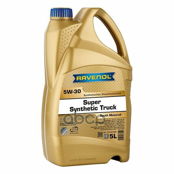 Ravenol Моторное Масло Ravenol Super Synthetic Truck Sae 5W30 (5 Л) New