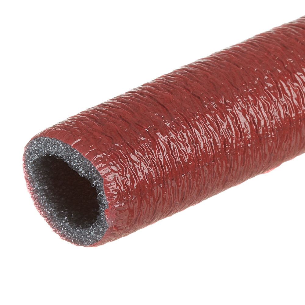 Теплоизоляция для труб Стенофлекс ПЭ 22х6х1000 мм красная (упаковка 10 шт.) - фотография № 2