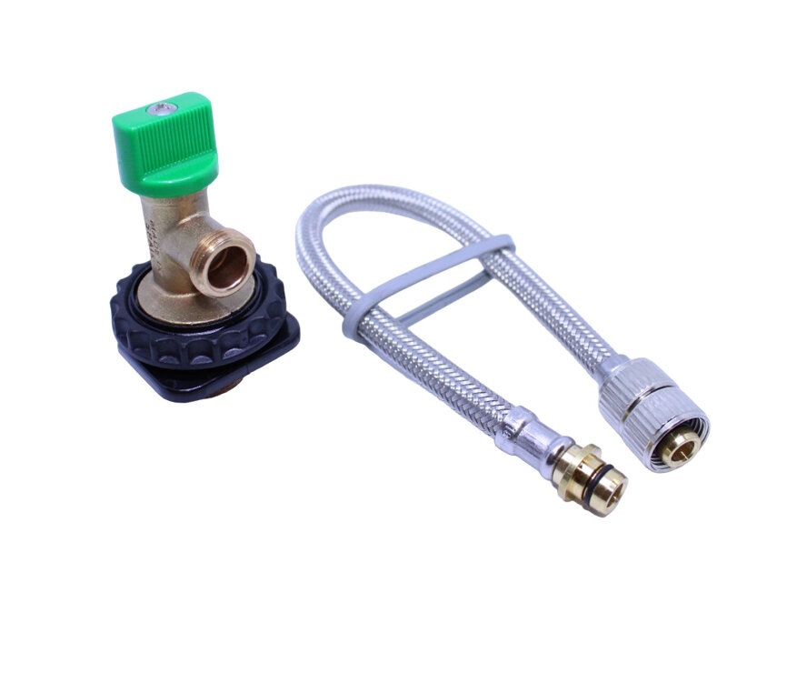 фото Запорный вентиль и гибкий шланг для инсталляции Roca 7V0040400R