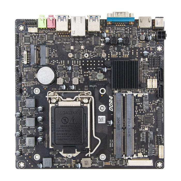 WB H510 (LGA1200 10-11Gen (TDP 65W), H510, SO-DDR4(2666MHz)x2, 1xM.2-M 2260/2280,1xM.2-E 2230, 2xSATA3, 4xUSB 3.0, 1xCOM,