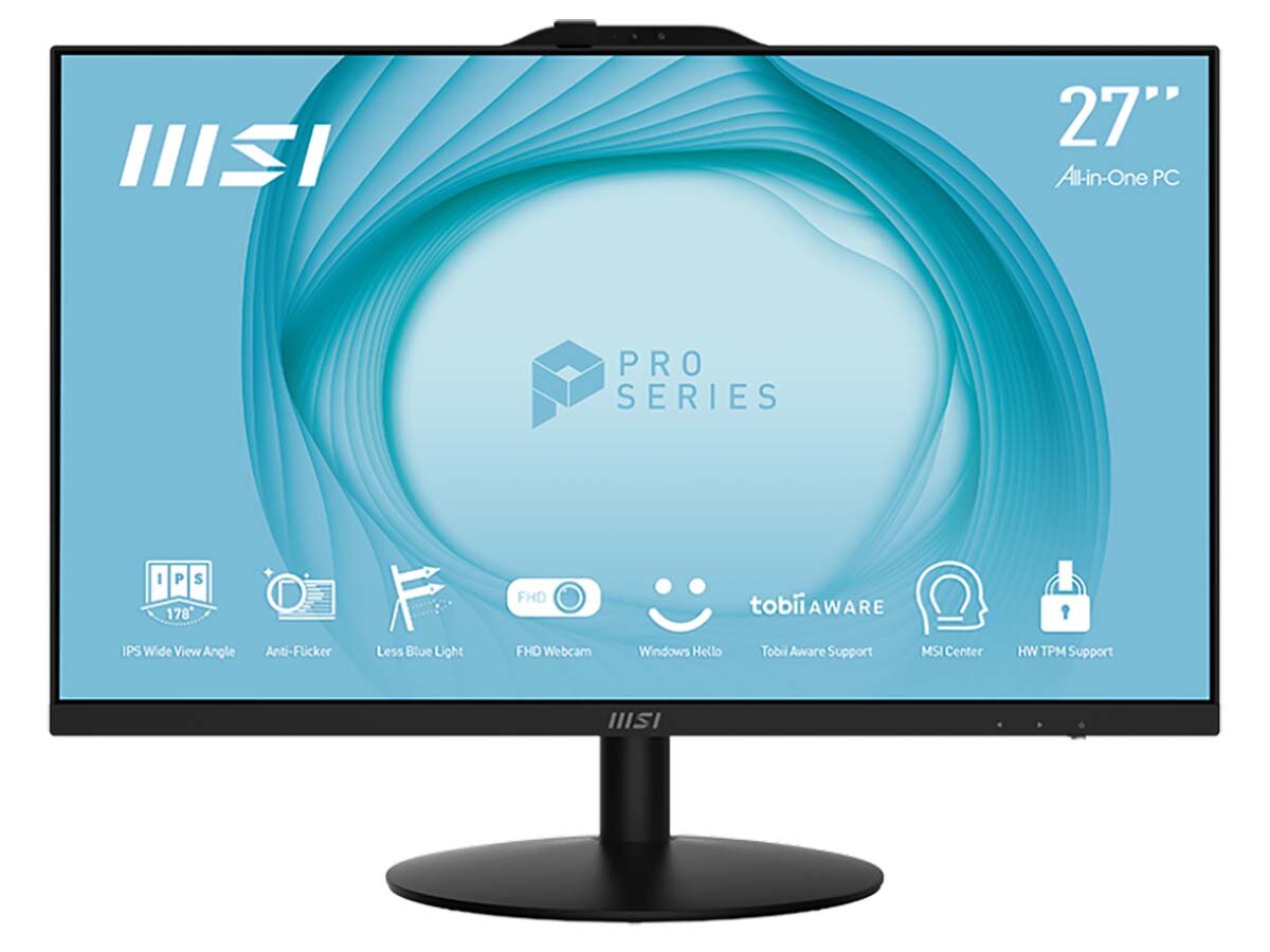 Моноблок MSI Pro AP272 13M-438XRU 27" IPS Intel Core i7 13700 DDR4 16ГБ SSD 1024 Intel UHD Graphics 770 noOS черный (9s6-af8311-438)