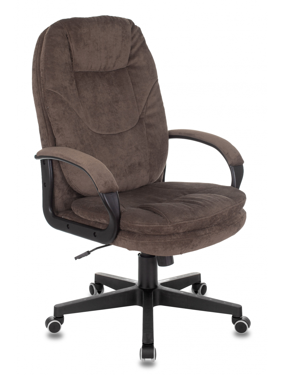 Кресло руководителя CH-868N Fabric коричневый Light-10 крестовина пластик