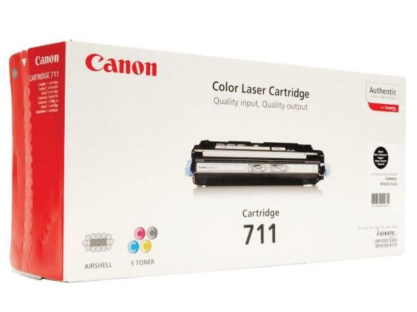 Тонер-картридж Canon 711 BK для LBP-5300