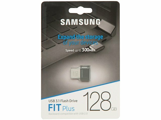 Накопитель USB flash Samsung Накопитель USB flash 128ГБ Samsung FIT Plus MUF-128AB/APC (USB3.1)