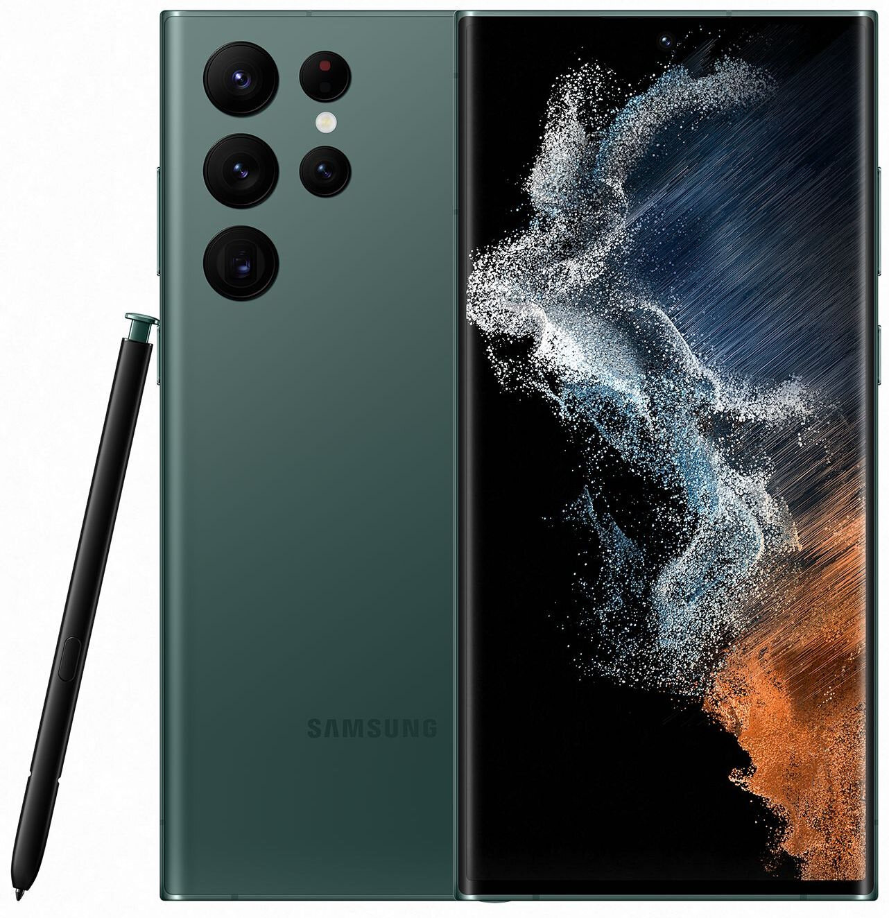 Смартфон Samsung Galaxy S22 Ultra 8/128Gb, SM-S908B, зеленый