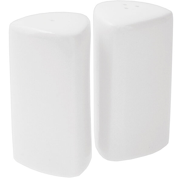 фото Набор для специй соль и перец «Кунстверк»; материал: фарфор; высота=8, длина=4, ширина=4 см.; белый