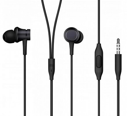 Xiaomi Гарнитура Xiaomi Mi In-Ear Headphones Basic ZBW4354TY/HSEJ03JY, черный (ret)