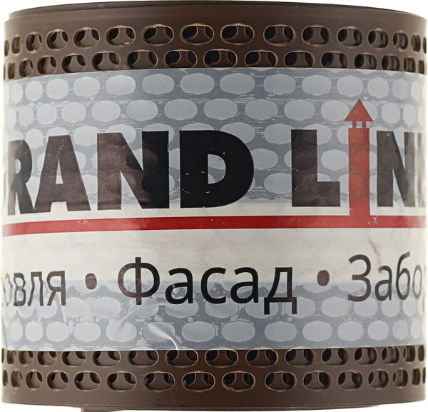 Лента вентиляционная Grand Line 100х5000 мм коричневая - фотография № 3