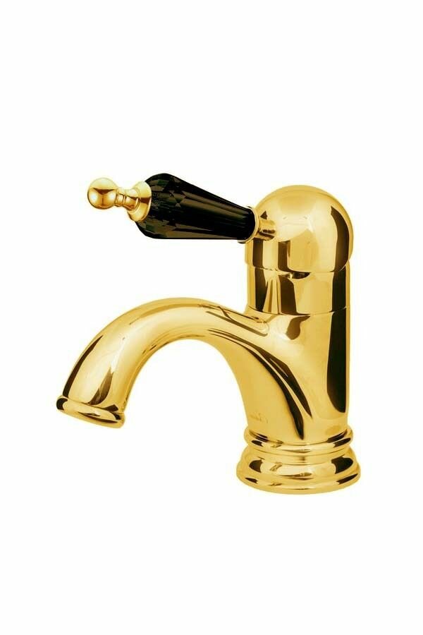 Смеситель для раковины Boheme Tradizionale Nero 251 Золото
