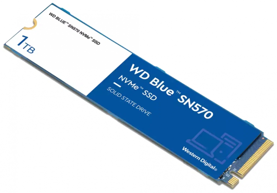 SSD накопитель WD Blue SN570 1TB (WDS100T3B0C)