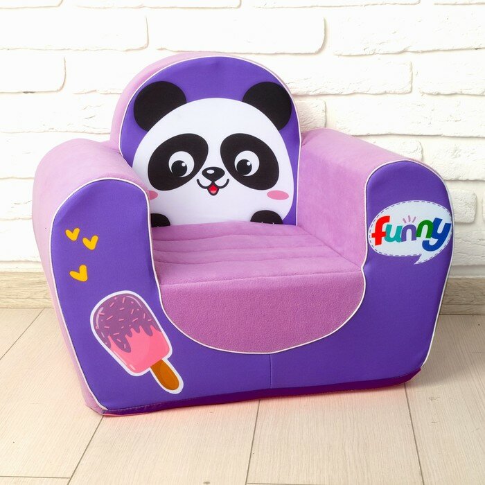 ZABIAKA Мягкая игрушка-кресло «Панда» - фотография № 1