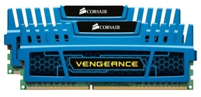  DDR3 2x4Gb 1600MHz Corsair CMZ8GX3M2A1600C9 Vengeance RTL PC3-12800 CL9 DIMM 240-pin 1.5