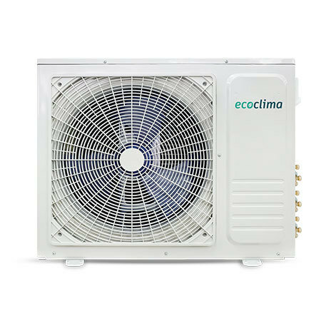 Мульти сплит-система на 3 комнаты Ecoclima СM3-H22/4DR2 + CMWM-H09/4R2-W*3 шт. (75м2) - фотография № 3