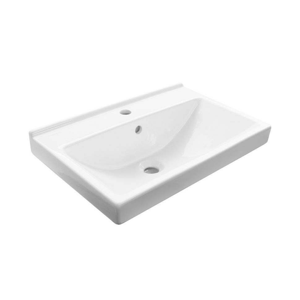 фото раковина MIXLINE Умывальник MIXLINE белый, без кроншт (534737)