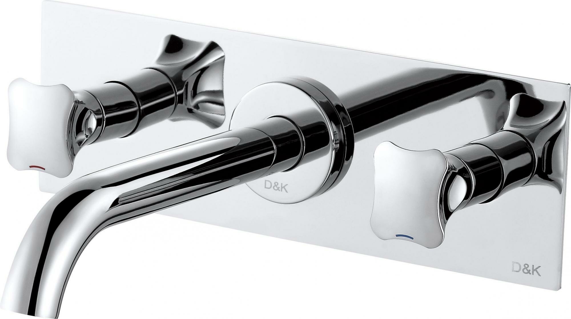 D&K Смеситель для раковины встраиваемый DK Hessen Grimm (DA1384401)