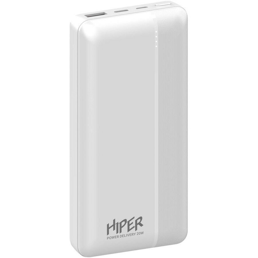 Hiper Мобильный аккумулятор 20000mAh 3A QC PD 1xUSB белый MX PRO 20000 WHITE