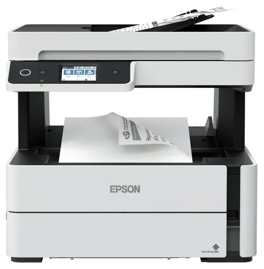 МФУ Epson EcoTank M3170 C11CG92501 A4 Чёрно-белый/печать Струйная/разрешение печати 1200x2400dpi/разрешение сканирования